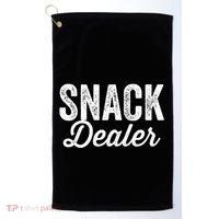 Snack Dealer Mom Teacher Daycare Funny Golf Towel thumb 0