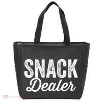 Snack Dealer Mom Teacher Daycare Funny Tote Bag thumb 0