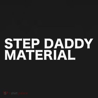 Step Daddy Material Funny Sarcastic Humorous Statement Quote Women's Flannel Pajama Set