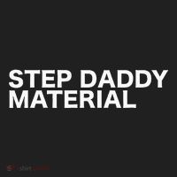 Step Daddy Material Funny Sarcastic Humorous Statement Quote Golf Towel thumb 3