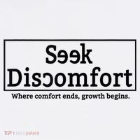 Seek Discomfort Motivational Quote Inspirational Change Kids Long Sleeve Plaid Pajama Set thumb 2