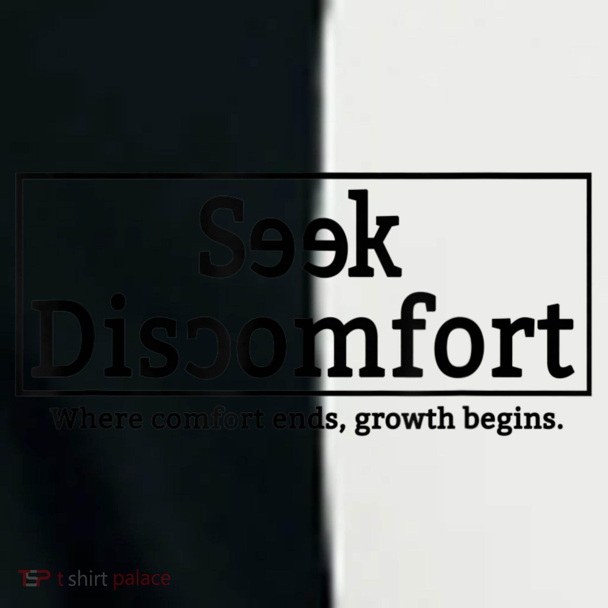 Seek Discomfort Motivational Quote Inspirational Change Toddler Fine Jersey T-Shirt