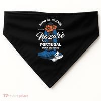 Sitio De Nazare Portugal Beach Surfing Souvenir Surfer USA-Made Doggie Bandana thumb 0
