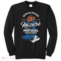 Sitio De Nazare Portugal Beach Surfing Souvenir Surfer Sweatshirt thumb 0