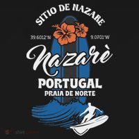Sitio De Nazare Portugal Beach Surfing Souvenir Surfer Mousepad thumb 1