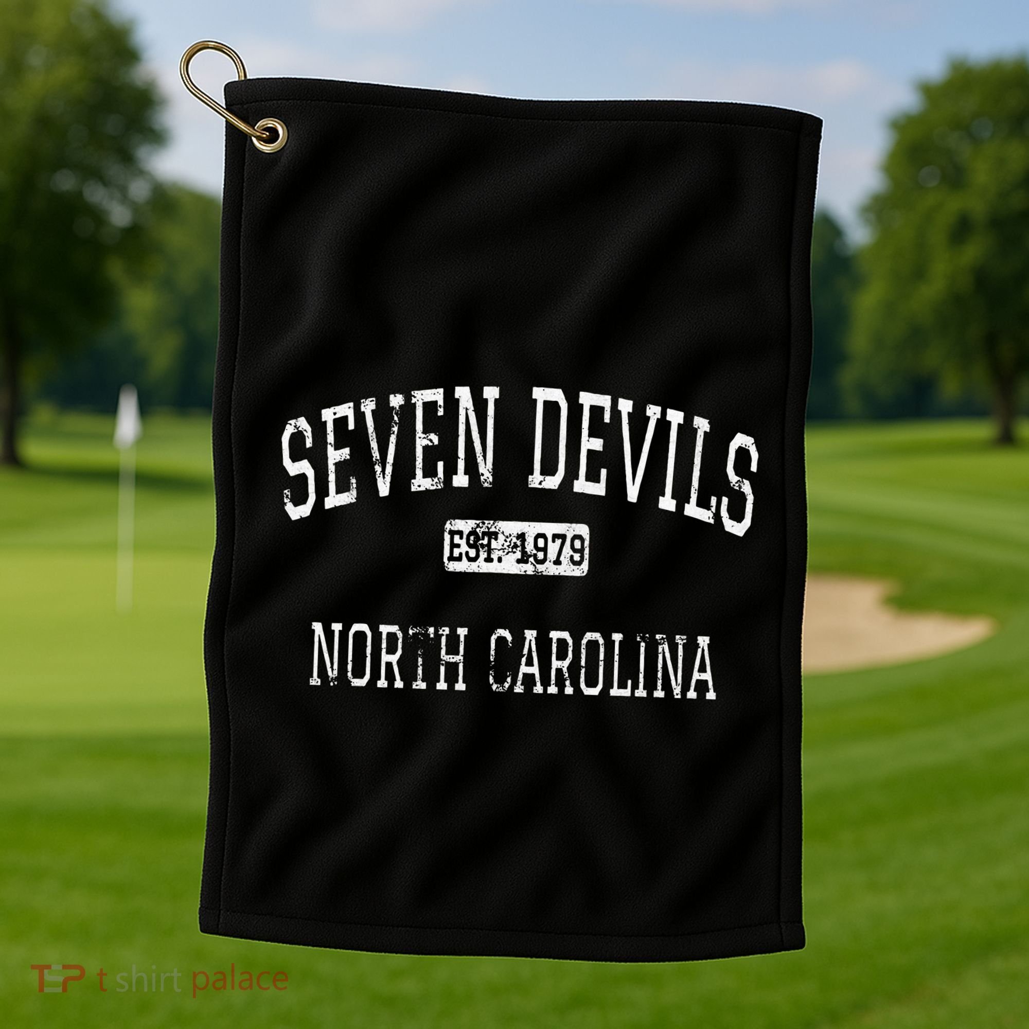 Seven Devils North Carolina Nc Golf Towel