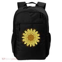 Sunflower Drawing Nature Backpack thumb 0