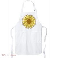 Sunflower Drawing Nature Apron thumb 0