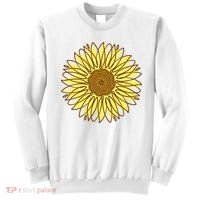 Sunflower Drawing Nature Sweatshirt thumb 0
