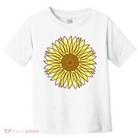 Sunflower Drawing Nature Toddler T-Shirt thumb 0