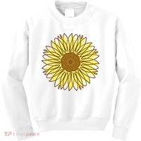Sunflower Drawing Nature Kids Sweatshirt thumb 0
