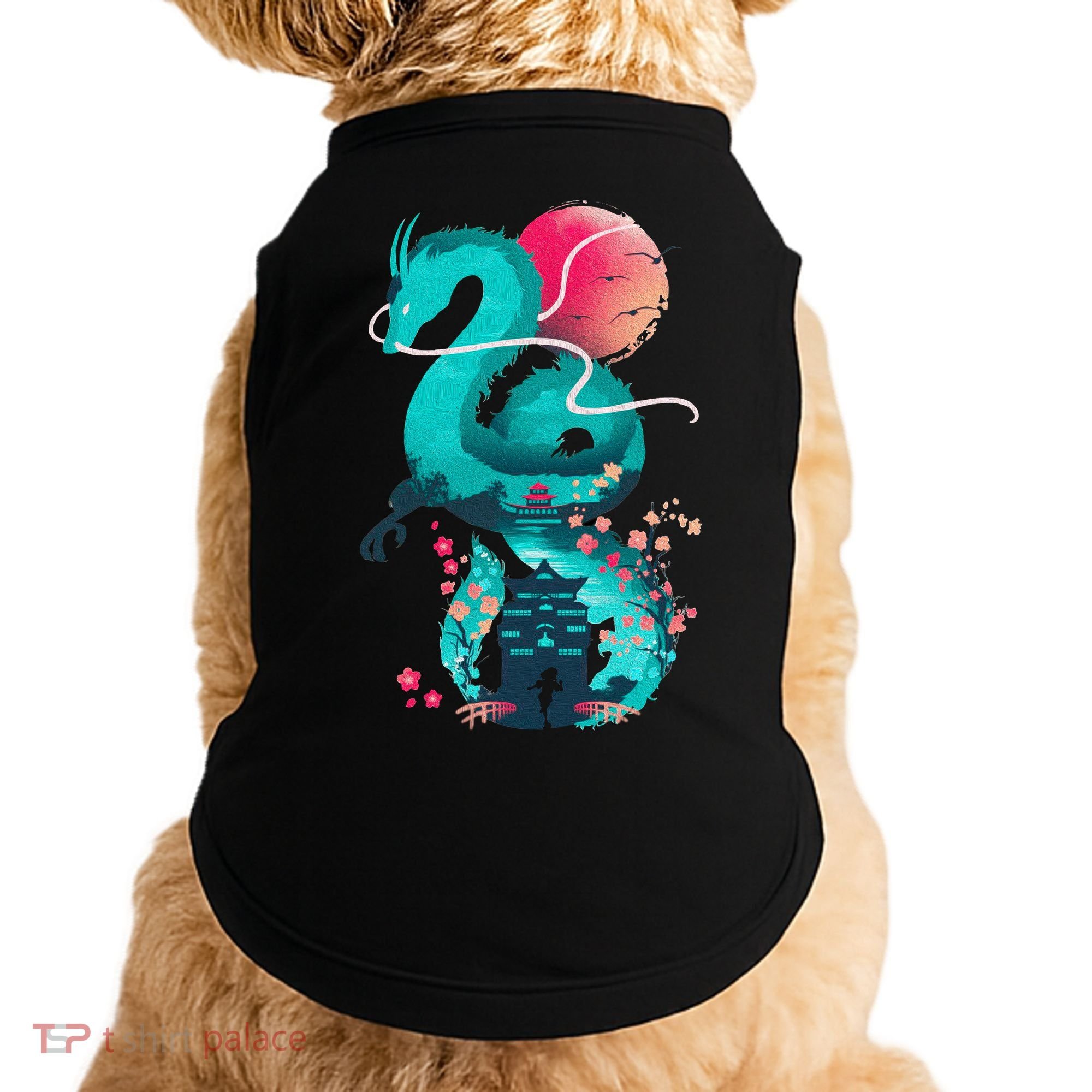 Spirit Dragon Of The River Doggie Tank