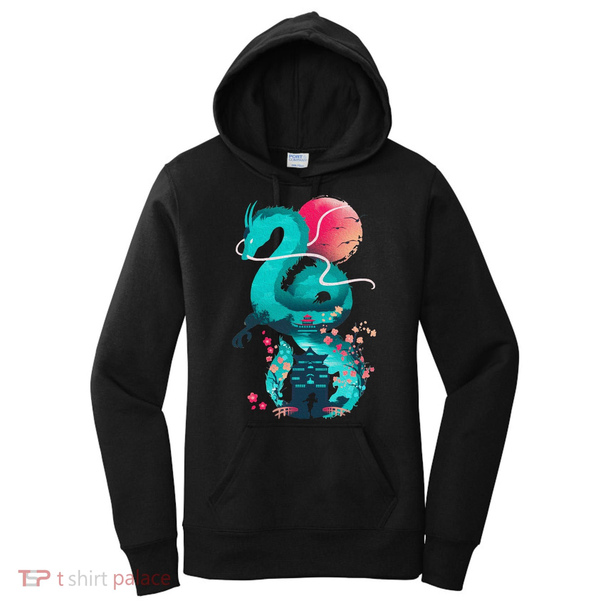 Spirit Dragon Of The River Women's Hoodie