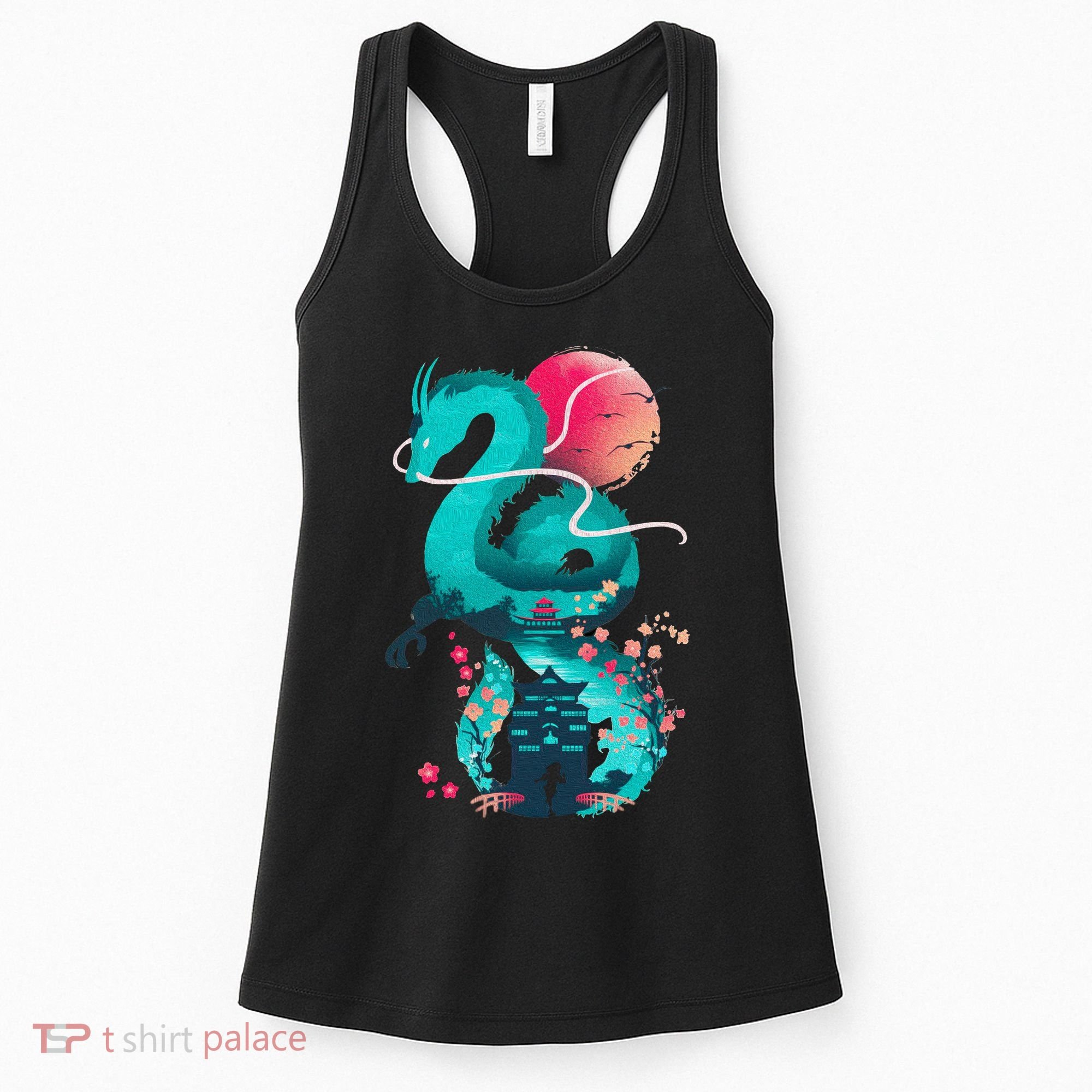 Spirit Dragon Of The River Women's Tank Top
