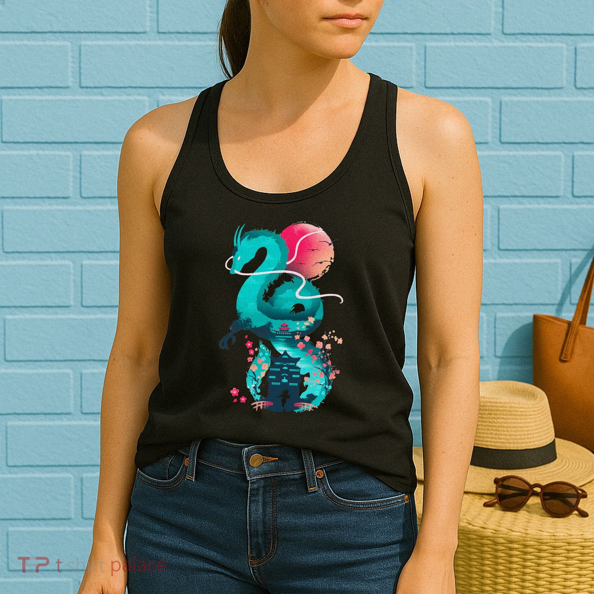 Spirit Dragon Of The River Women's Tank Top