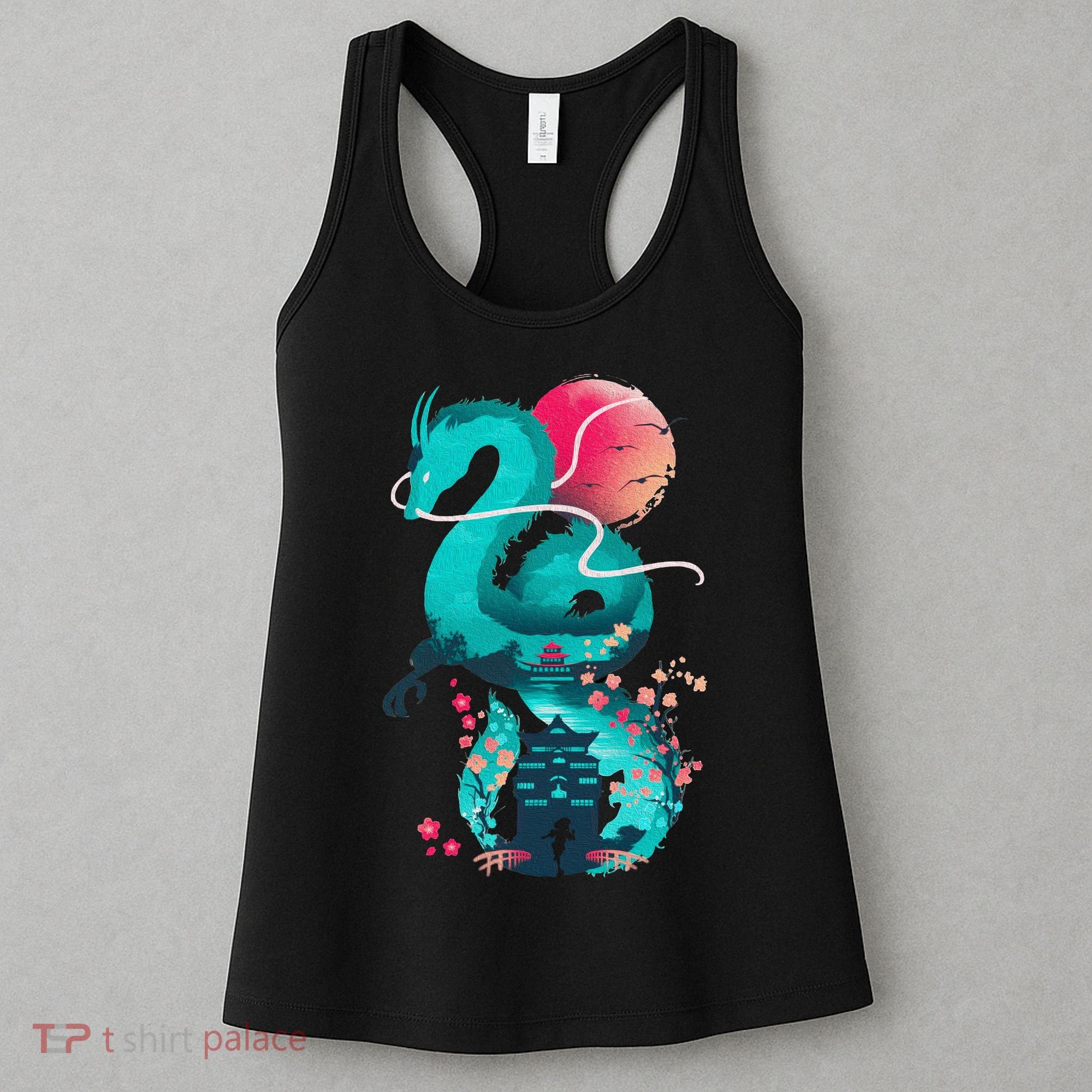 Spirit Dragon Of The River Women's Tank Top