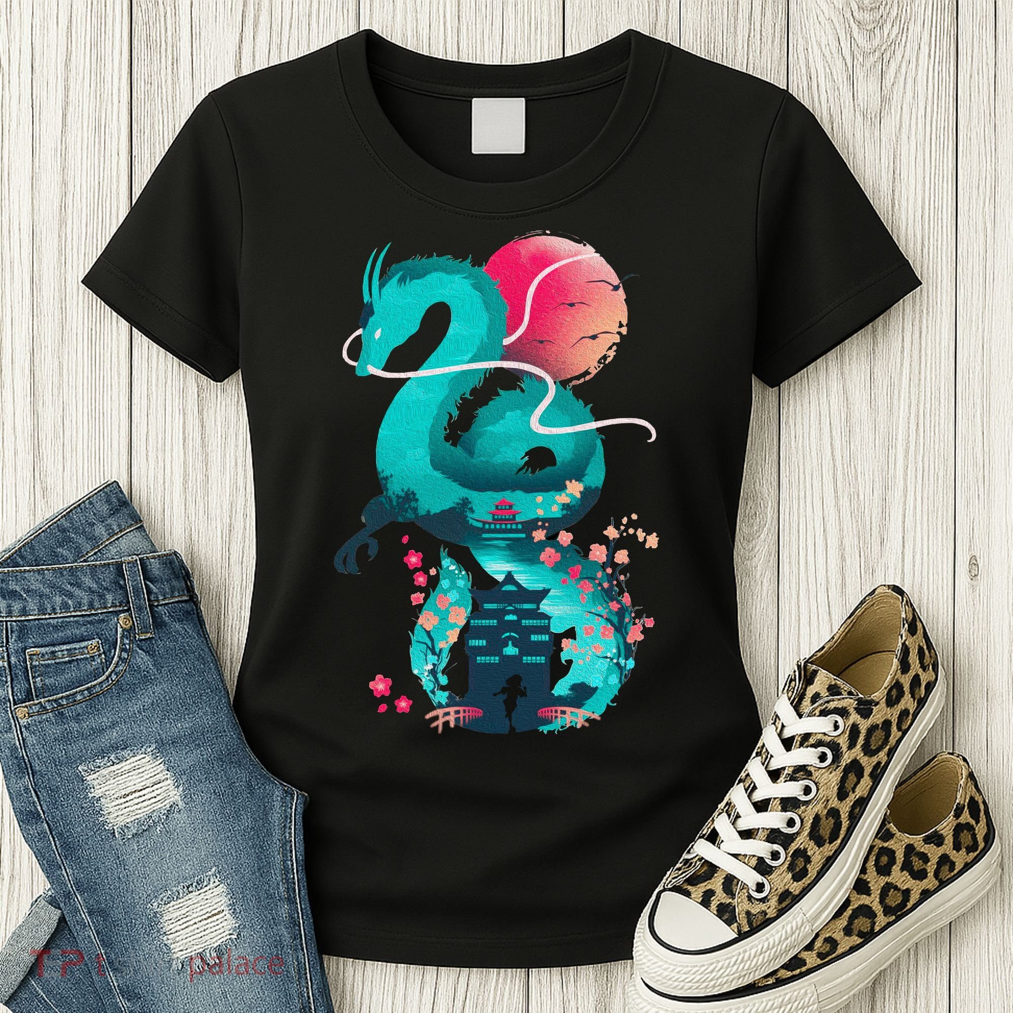 Spirit Dragon Of The River Women's T-Shirt