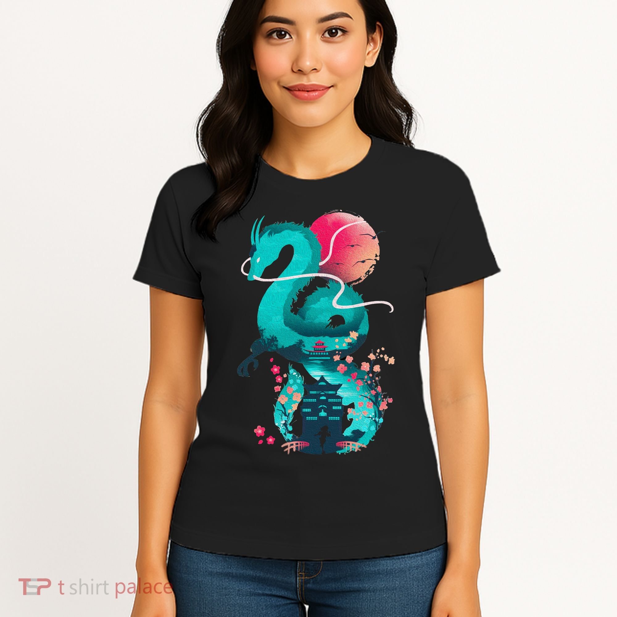 Spirit Dragon Of The River Women's T-Shirt