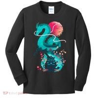 Spirit Dragon Of The River Kids Long Sleeve Shirt thumb 0