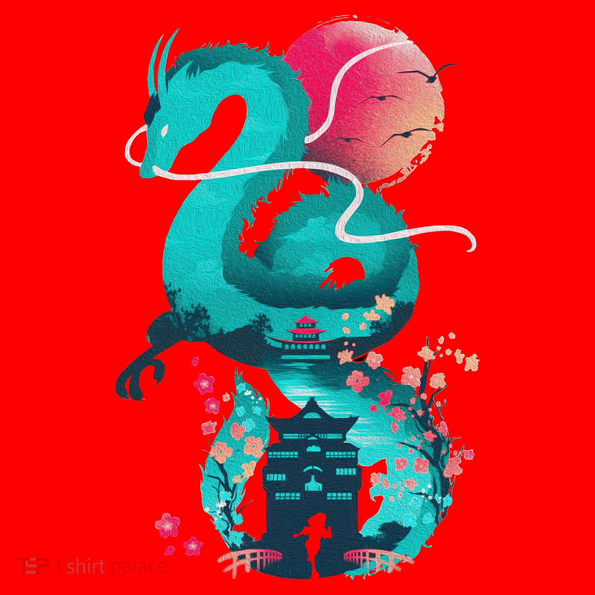 Spirit Dragon Of The River Santa Hat
