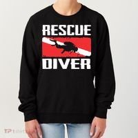 Scuba Diving Ocean Diver Rescue Diver Women's Sweatshirt thumb 0