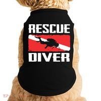 Scuba Diving Ocean Diver Rescue Diver Doggie Tank thumb 0