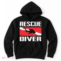Scuba Diving Ocean Diver Rescue Diver Hoodie thumb 0