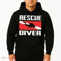 Scuba Diving Ocean Diver Rescue Diver Hoodie thumb 2