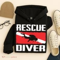 Scuba Diving Ocean Diver Rescue Diver Hoodie thumb 4