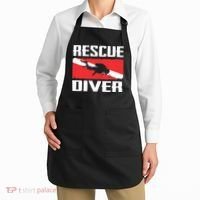 Scuba Diving Ocean Diver Rescue Diver Apron thumb 2