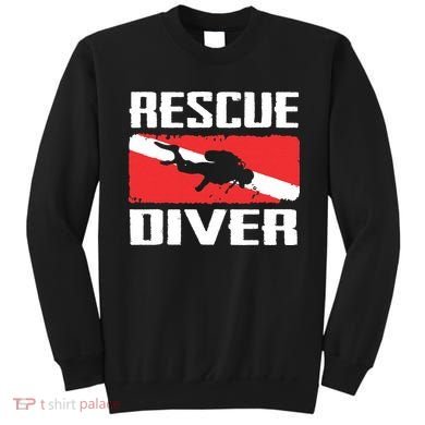 Scuba Diving Ocean Diver Rescue Diver Sweatshirt