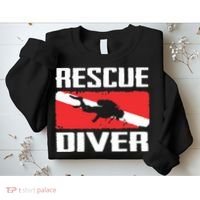 Scuba Diving Ocean Diver Rescue Diver Sweatshirt thumb 2