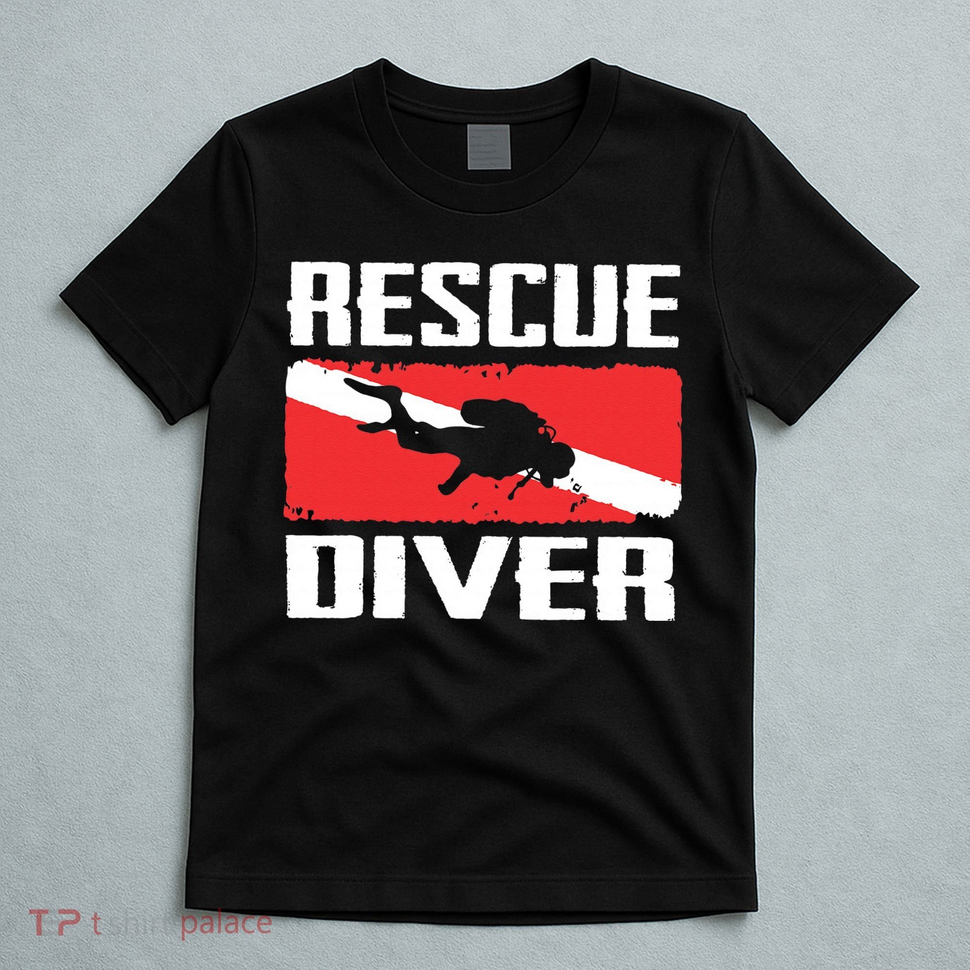 Scuba Diving Ocean Diver Rescue Diver T-Shirt