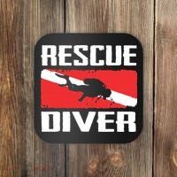 Scuba Diving Ocean Diver Rescue Diver Coaster thumb 0