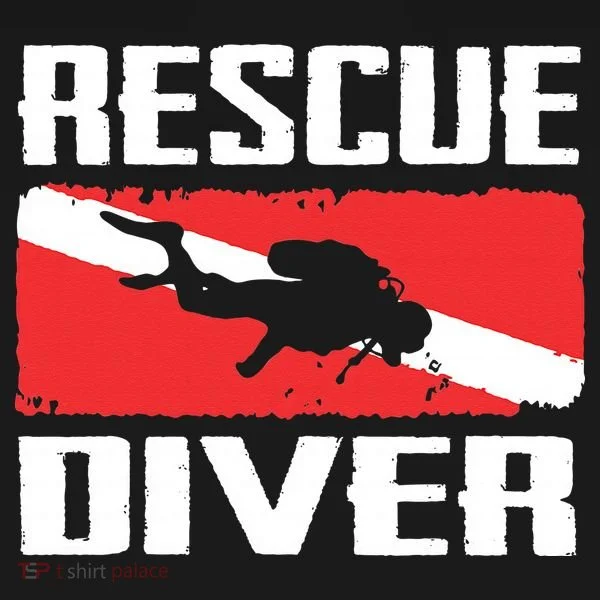 Scuba Diving Ocean Diver Rescue Diver Women's Hoodie