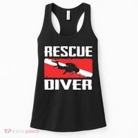 Scuba Diving Ocean Diver Rescue Diver Women's Tank Top thumb 0