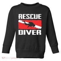 Scuba Diving Ocean Diver Rescue Diver Toddler Sweatshirt thumb 0