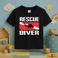 Scuba Diving Ocean Diver Rescue Diver Toddler T-Shirt thumb 3