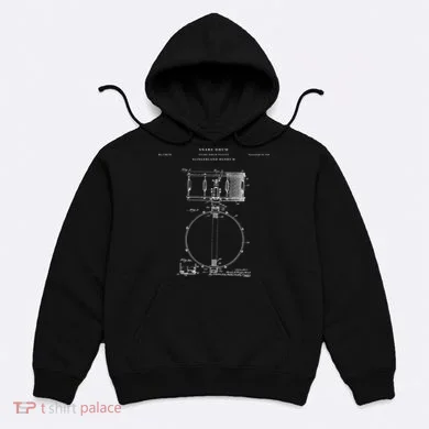 Snare Drum Patent - Drum  Hoodie