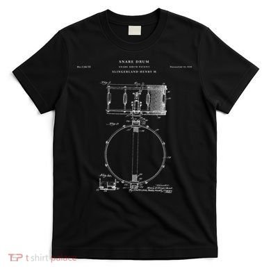 Snare Drum Patent - Drum  T-Shirt