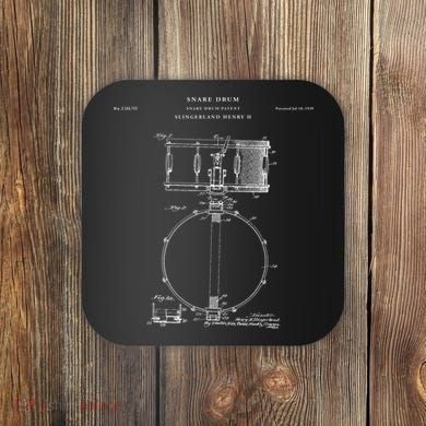 Snare Drum Patent - Drum  Coaster