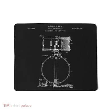 Snare Drum Patent - Drum  Mousepad
