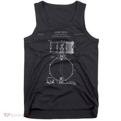 Snare Drum Patent - Drum  Tank Top