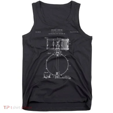Snare Drum Patent - Drum  Tank Top