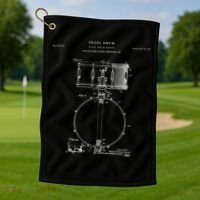 Snare Drum Patent - Drum  Golf Towel thumb 1