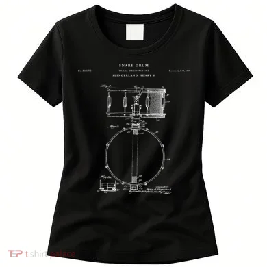 Snare Drum Patent - Drum  Women's T-Shirt