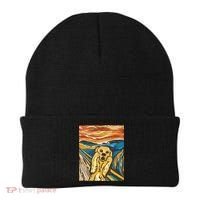 Scream Dog Painting Beanie thumb 0