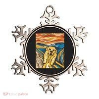 Scream Dog Painting Ornament thumb 0