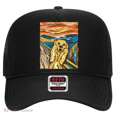 Scream Dog Painting Hat