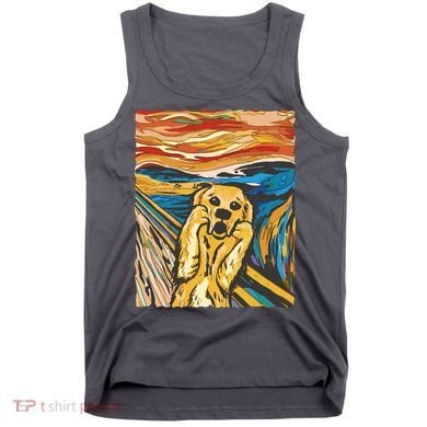 Scream Dog Painting Tank Top